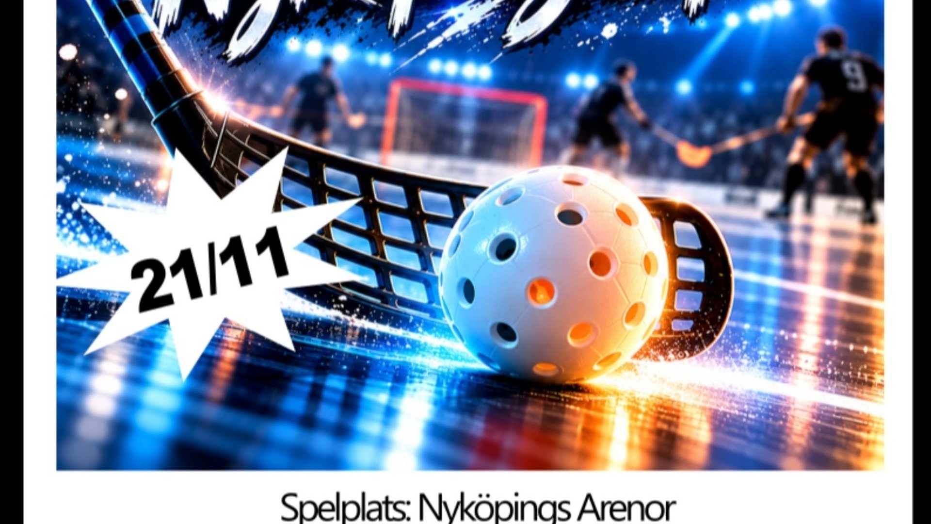 Innebandyklubba och boll