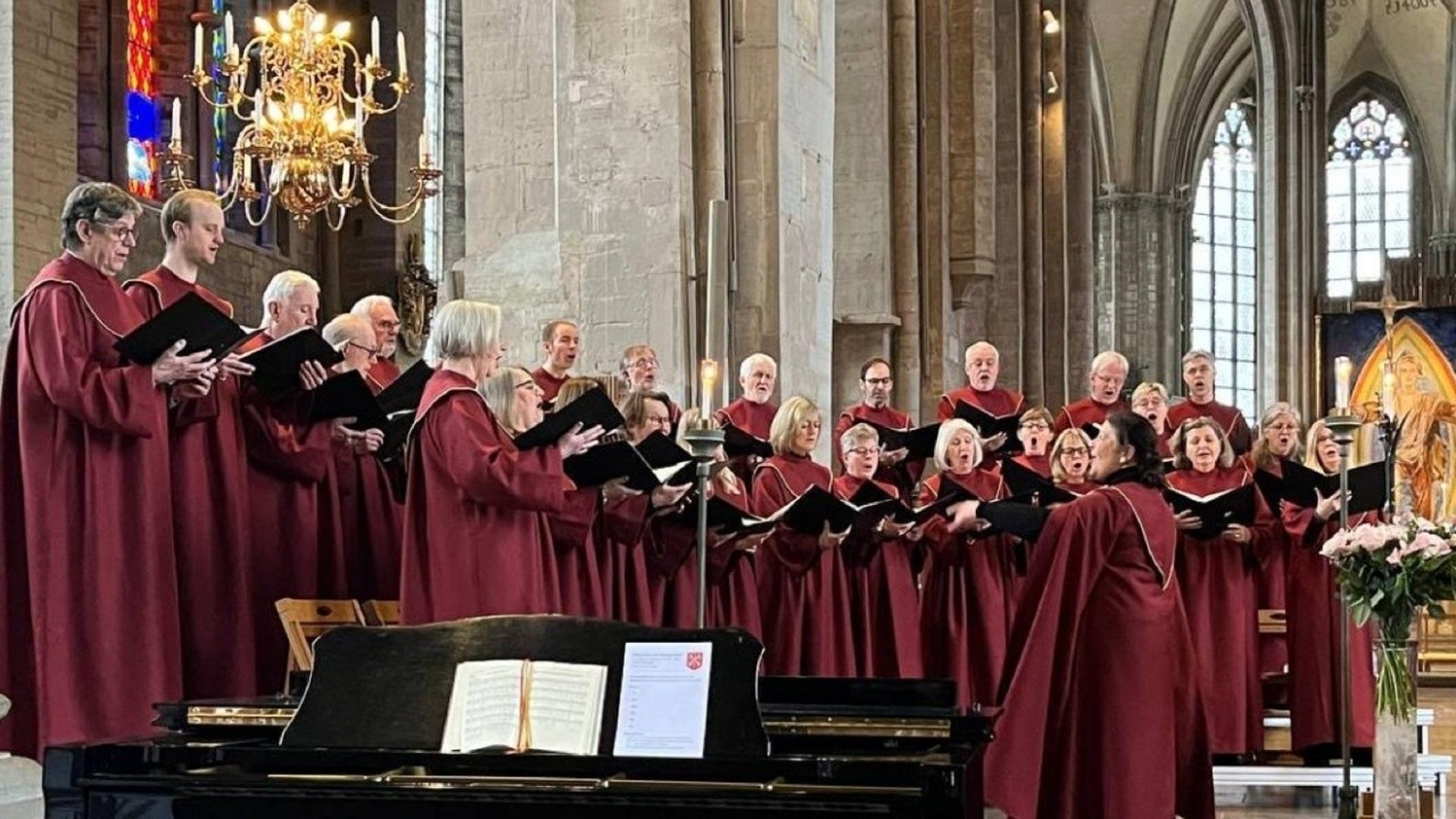 Skeda-Slaka kyrkokör i Domkyrkan i Linköping