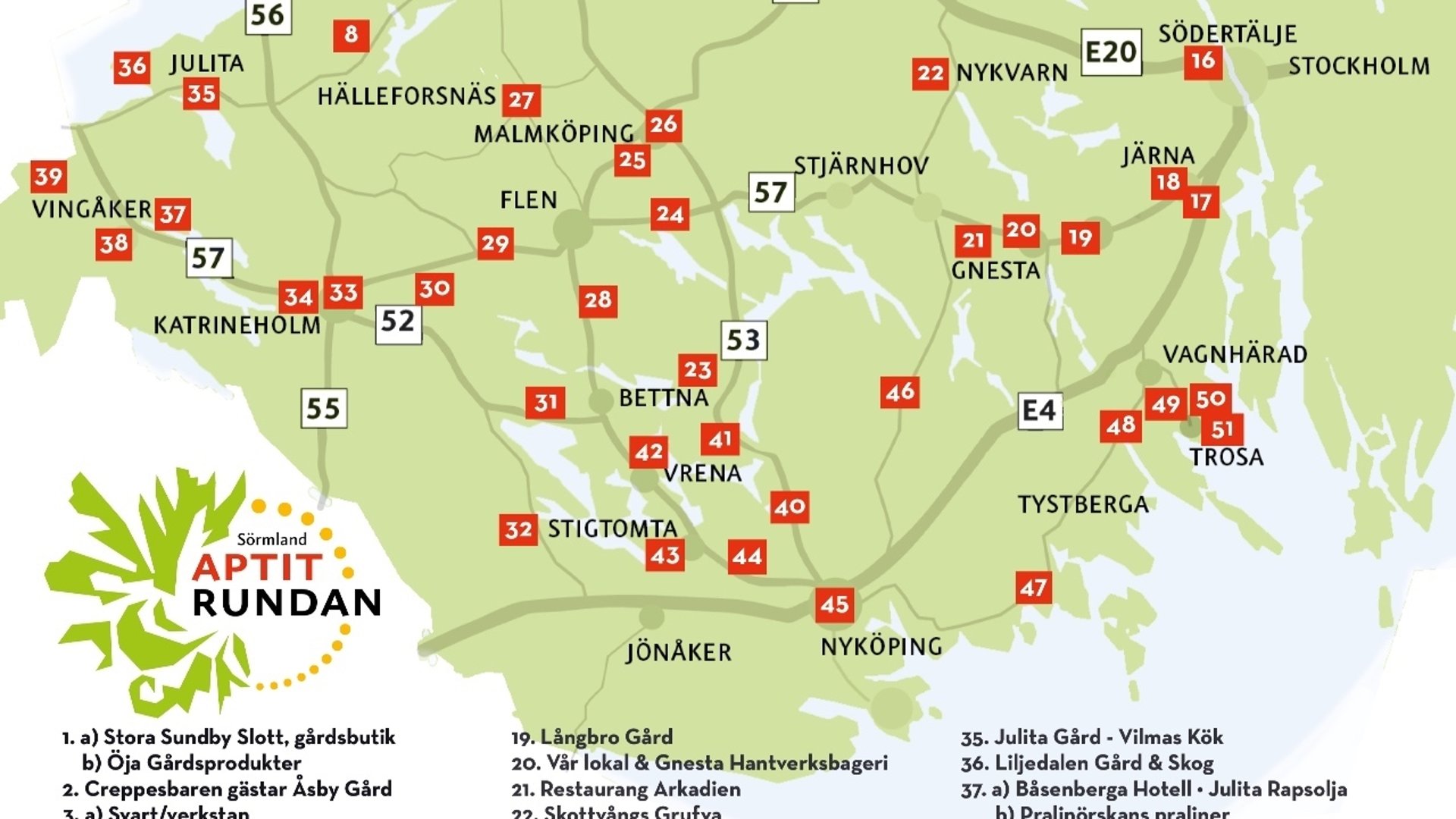 Över 65 matföretag deltar under Aptitrundan Vår lördag 24 maj. 