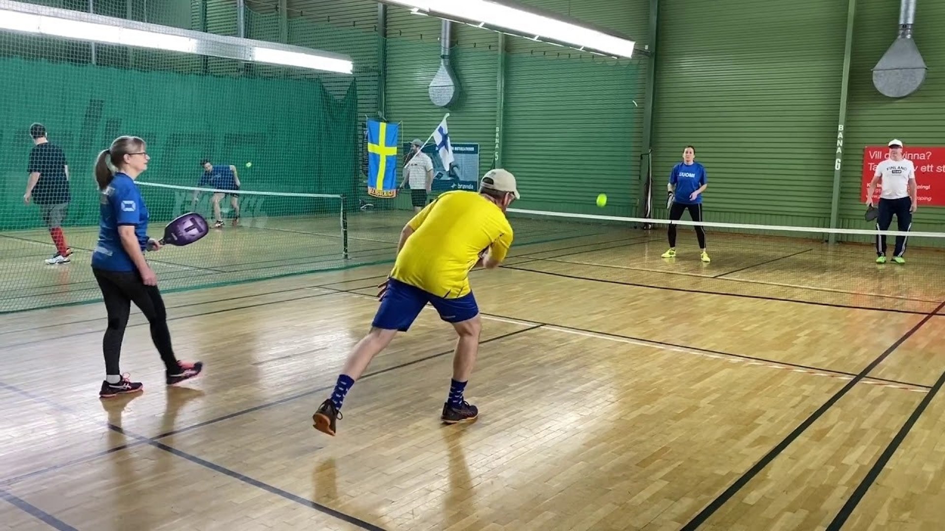 Drop in med racketsport