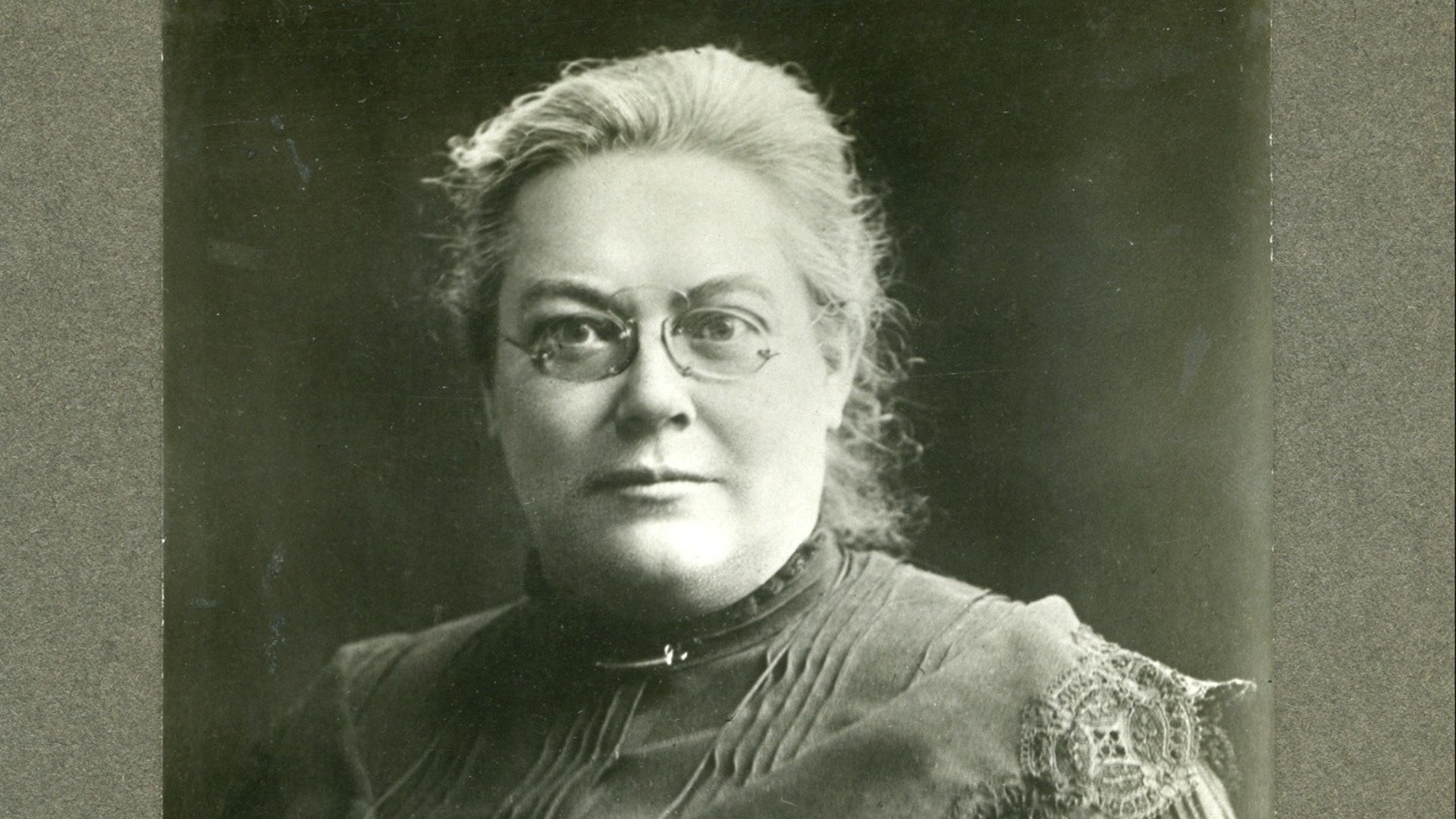 Anna Whitlock som levde mellan 1852 och 1930 var bland annat rösträttskämpe och skolpionjär                                             Foto: KF:s arkiv/Centrum för näringslivshistoria