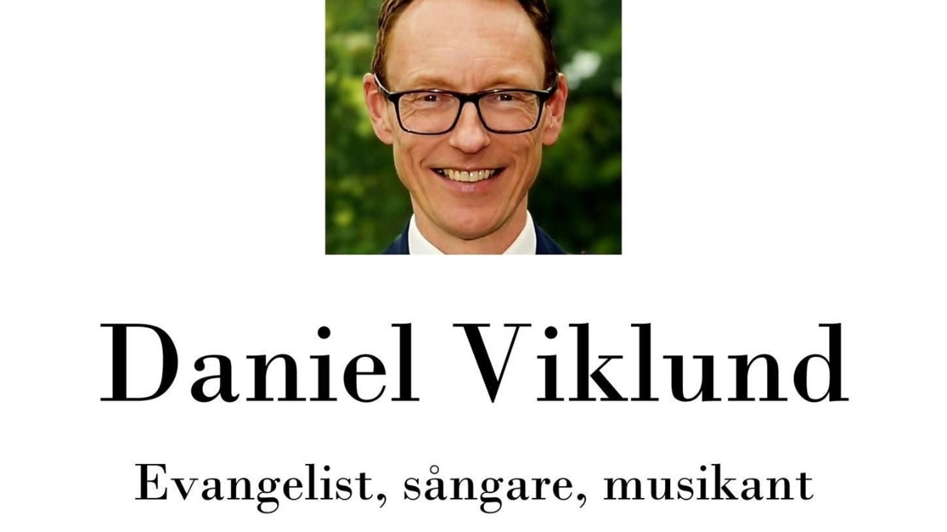 Daniel Viklund på Café Ängstugan 