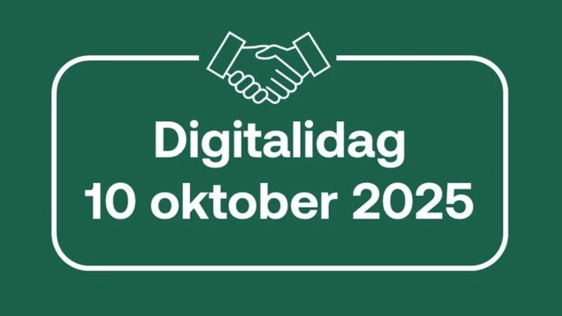 Digital idag 10 oktober 2025