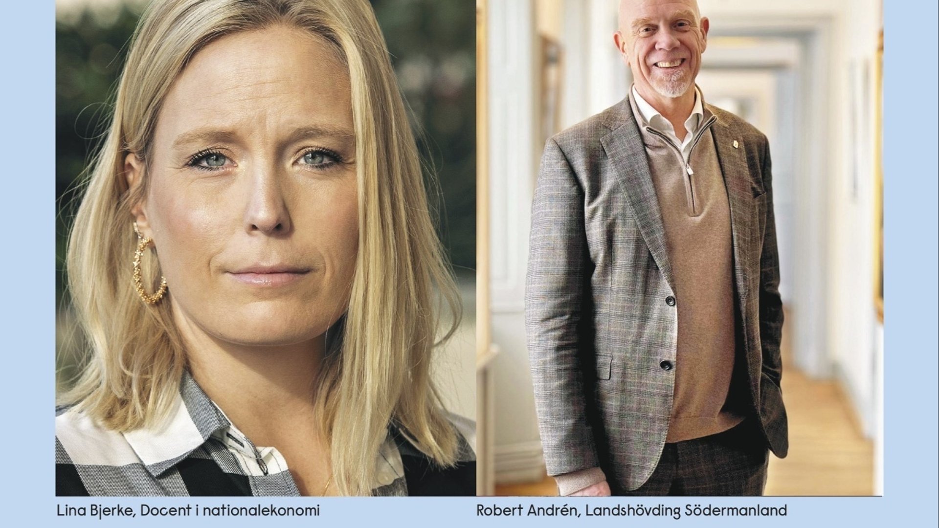 Landsbygdsmötet gästas av Robert Andrén, Landshövding och Lina Bjerke, Docent i Nationalekonomi