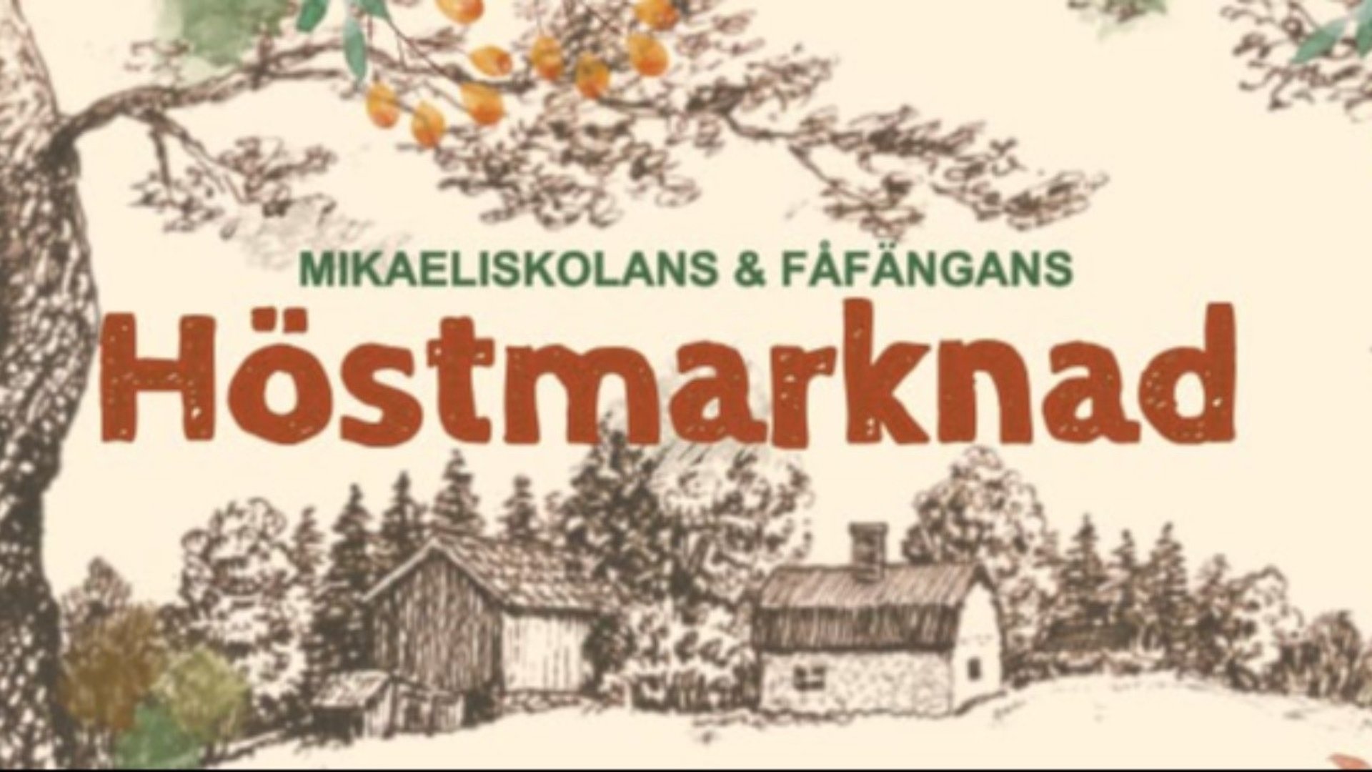 Höstig, tecknad bild föreställande Fåfängan för länge sedan.