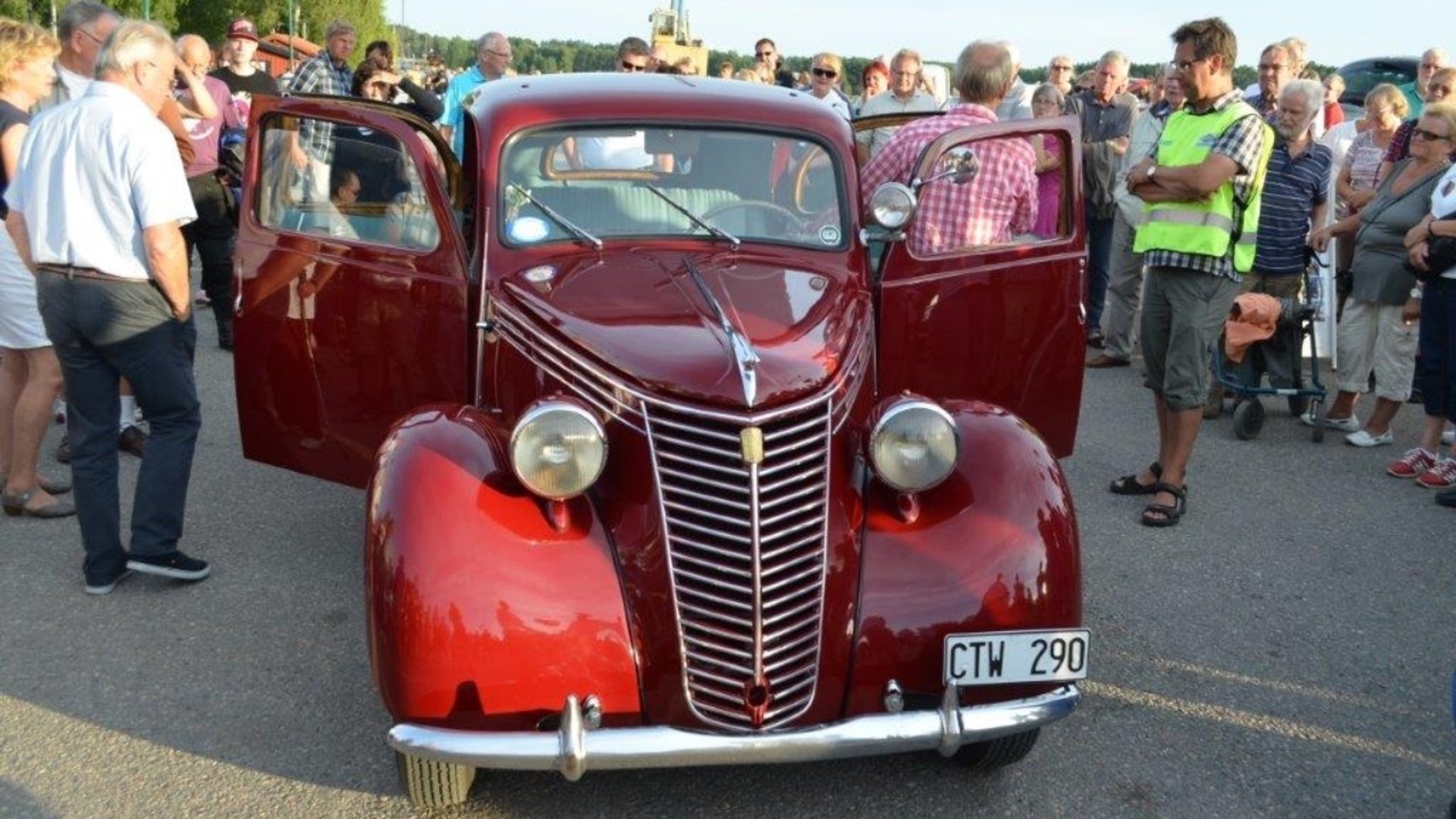 En vacker Fiat 1100 B 1949 som funnits i Anders Högs familj nästan från ny, Norrköping.