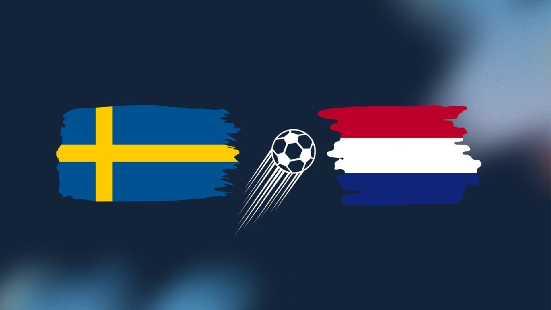 Vi visar matchen mellan Sverige och Nederländerna på storbildsskärm.