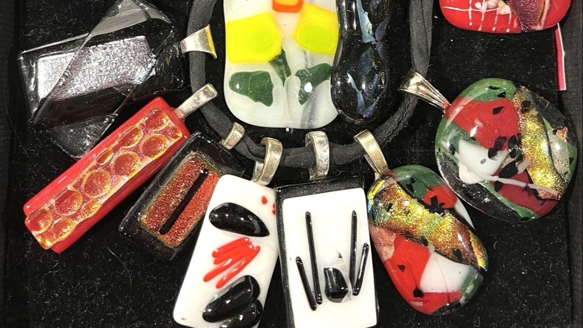Kurs: Glasfusing, sten av glas