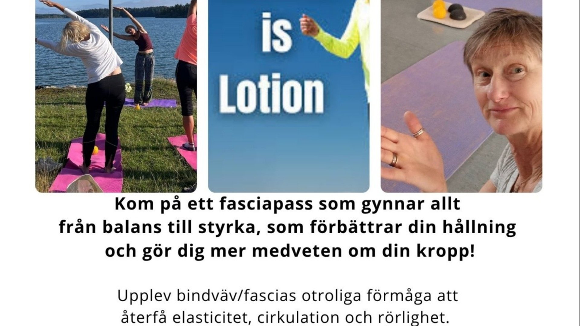 Ett medvetet stretchpass som gör skillnad. Passar i stort sett alla.