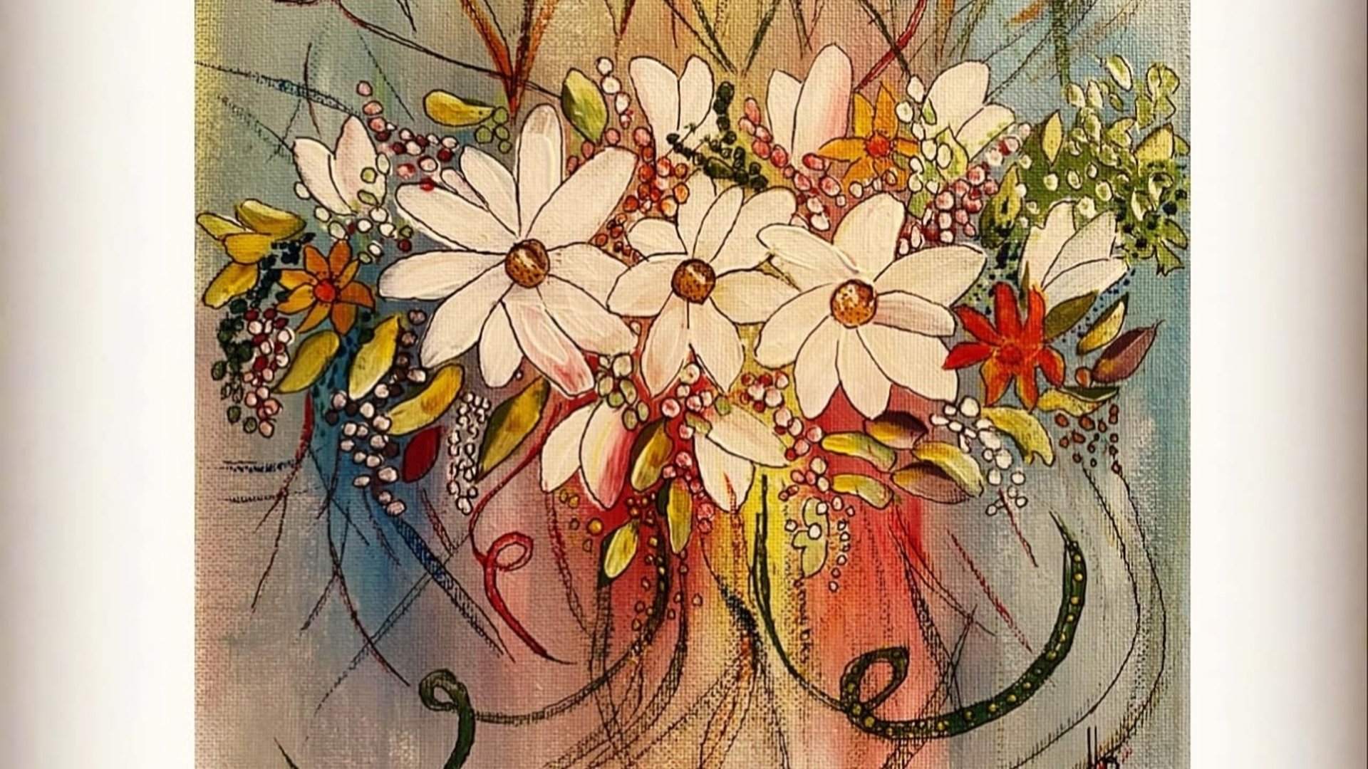 Våga Måla i olika tekniker