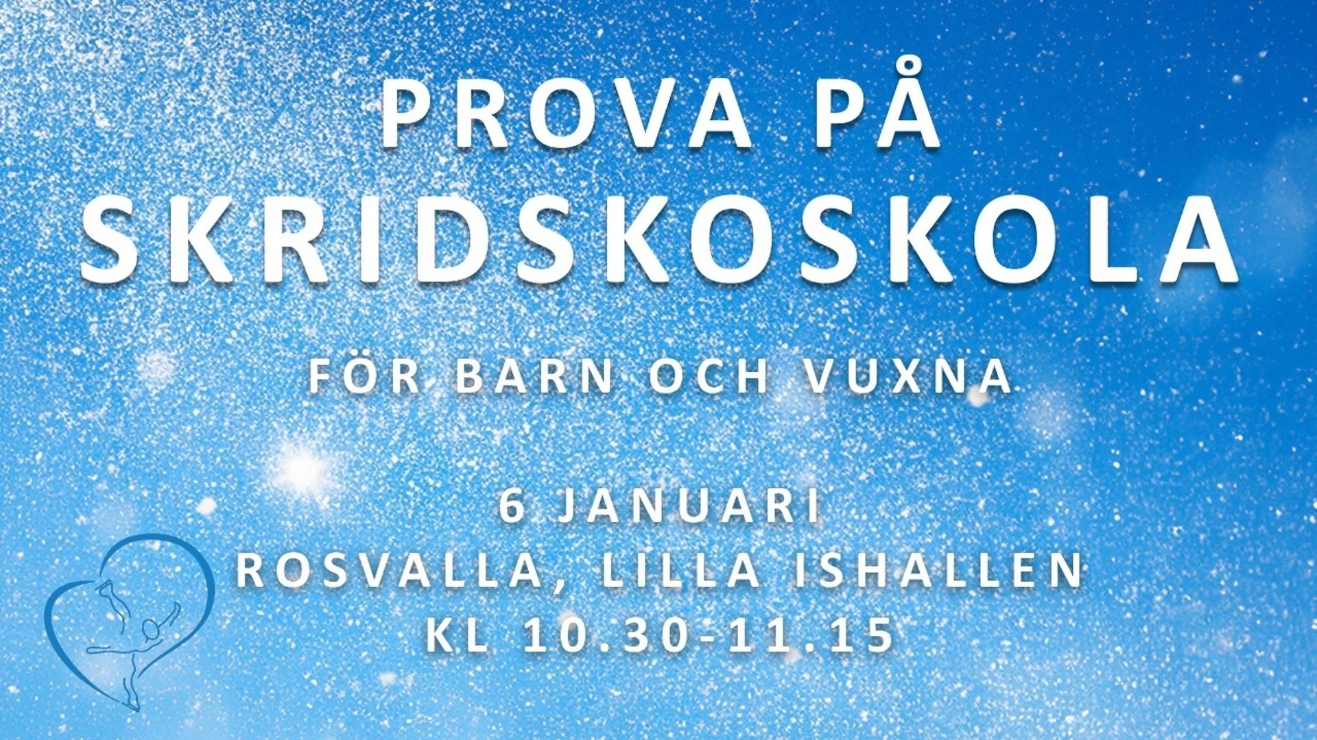 Prova på skridskoskola!