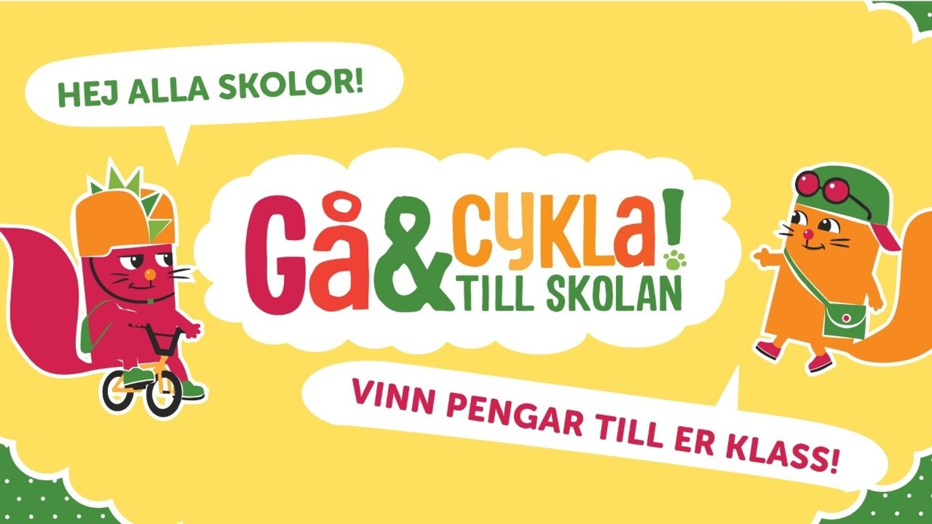 Gå & cykla till skolan