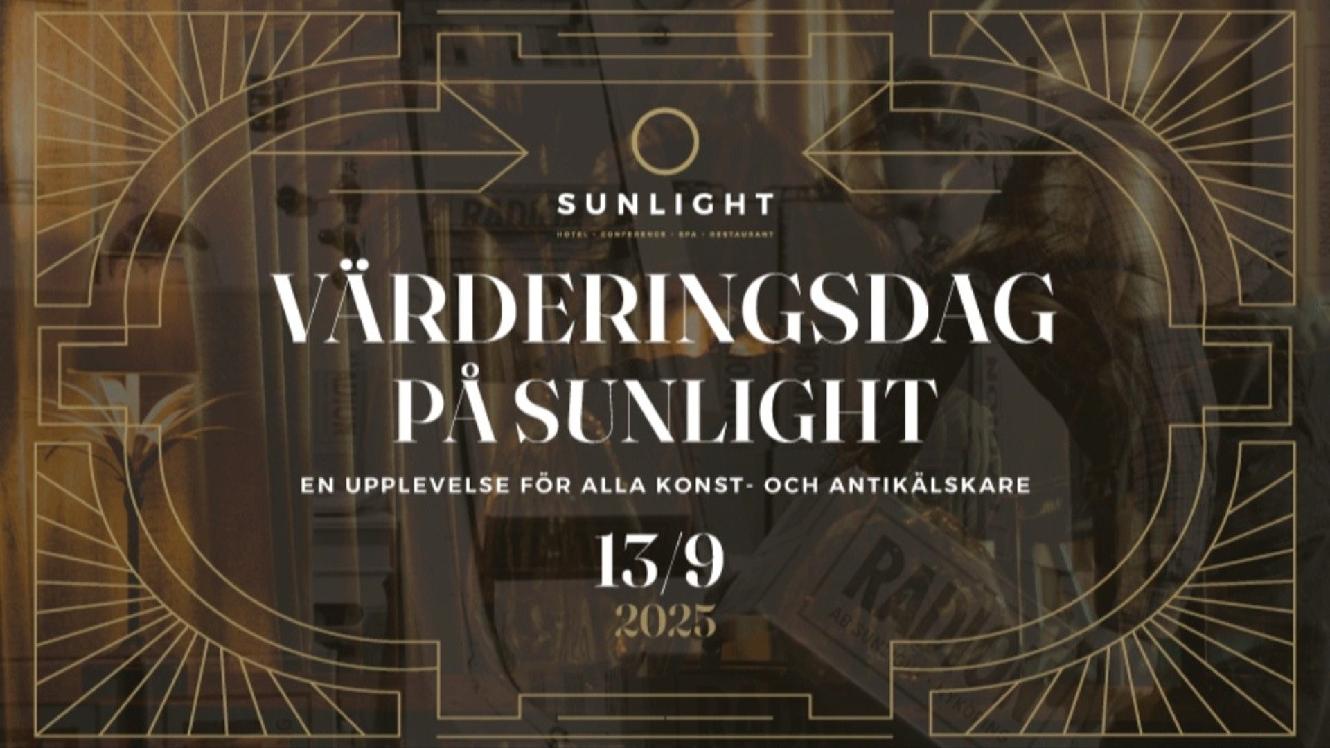 En upplevelse för alla konst- och antikälskare