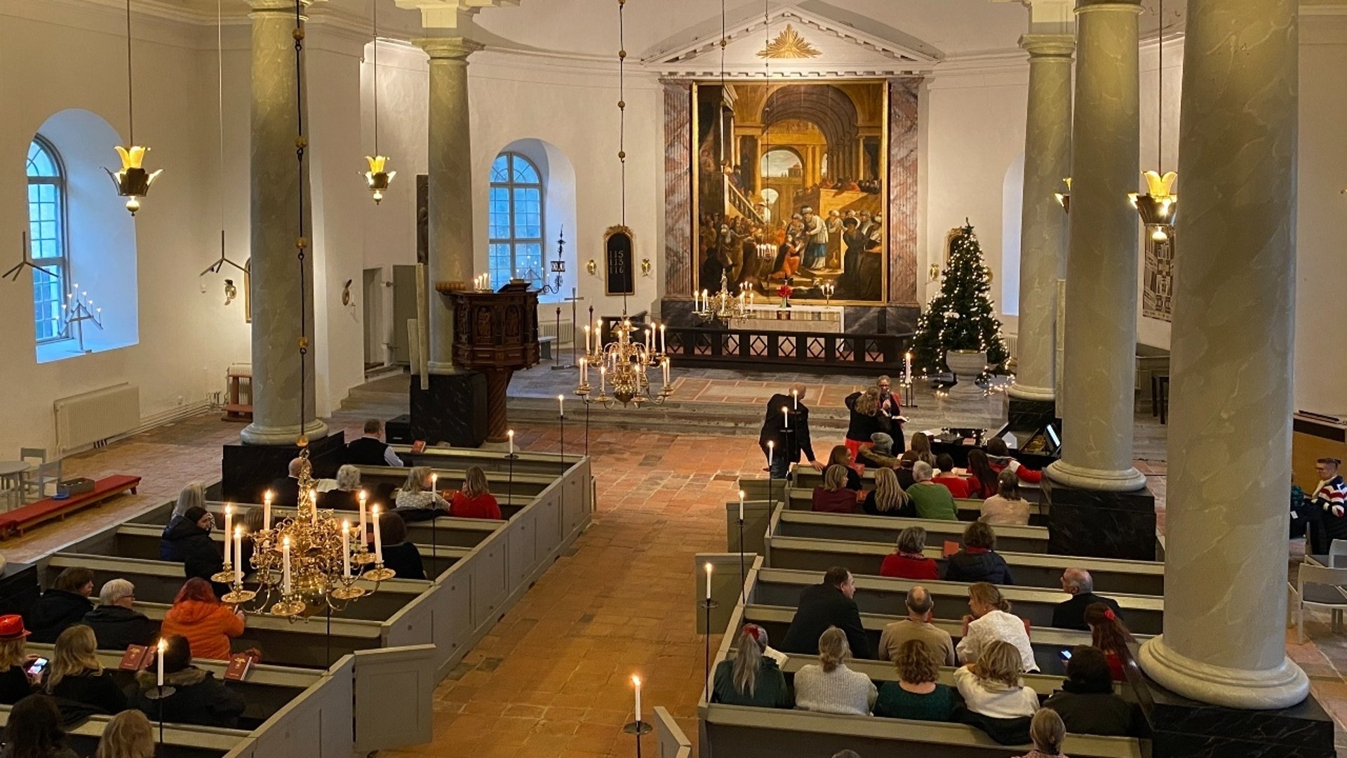 Svärta kyrka interiör