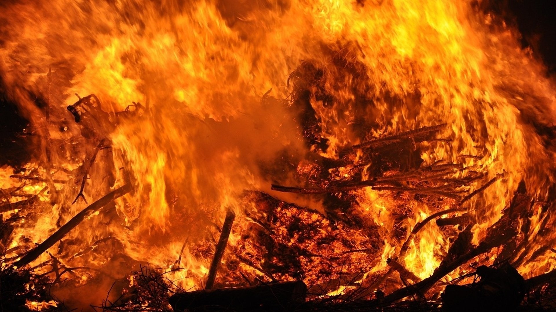 Valborgsfirande i Sjösa