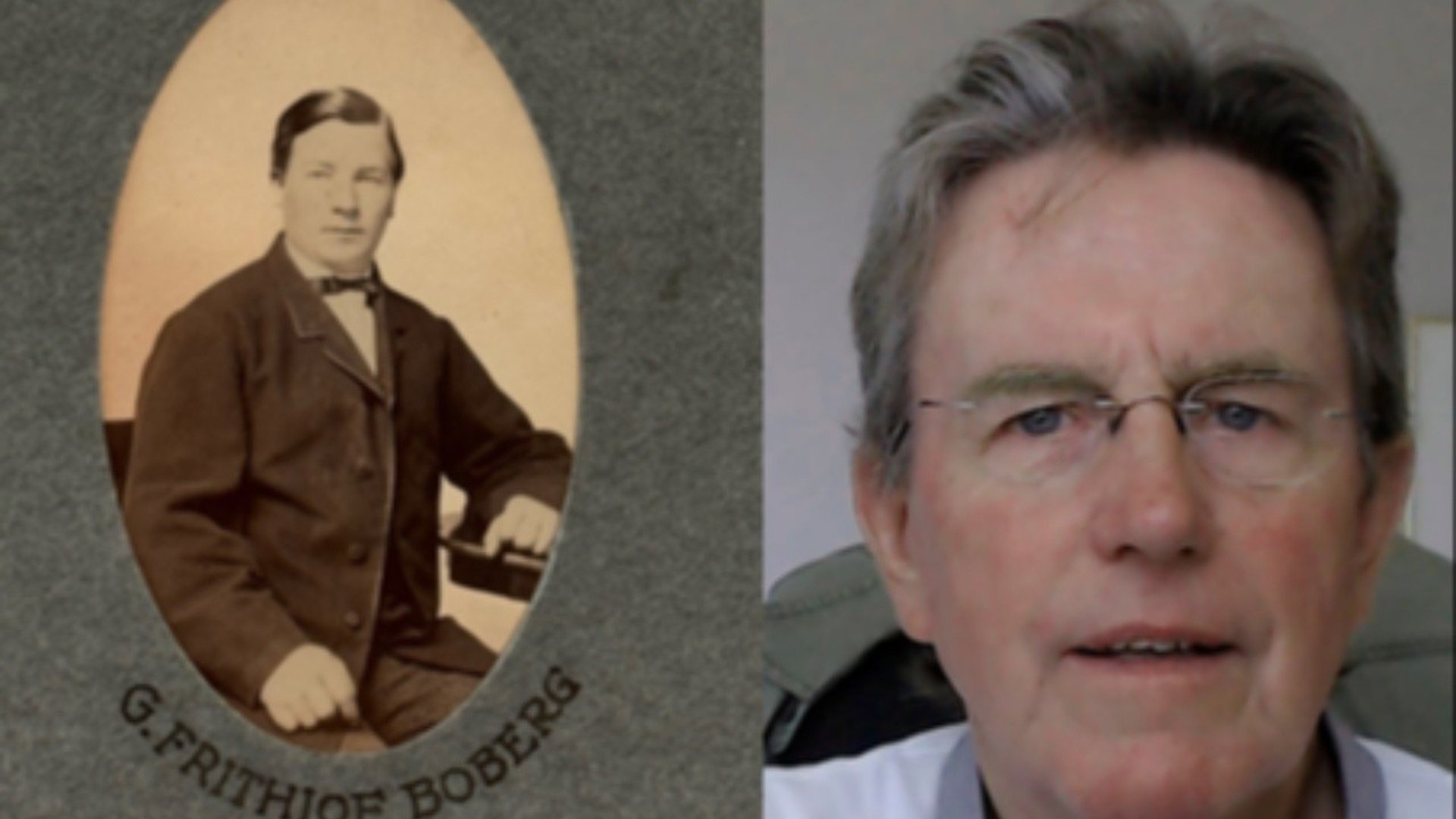 Stephan Fjärem  berättar om Fritiof Boberg handelsman och entreprenör på 1800-talet 