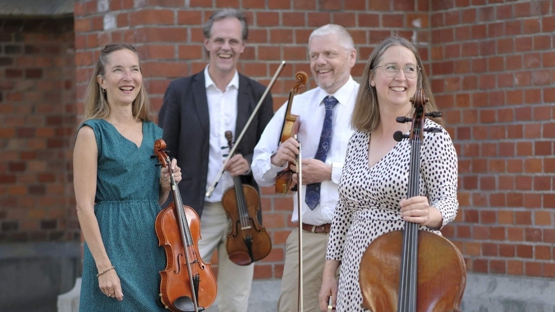 Lindgaard quartet: Jonas Lindgård, Ola Lindgård, Malin Bratt och Eva Maria Thür