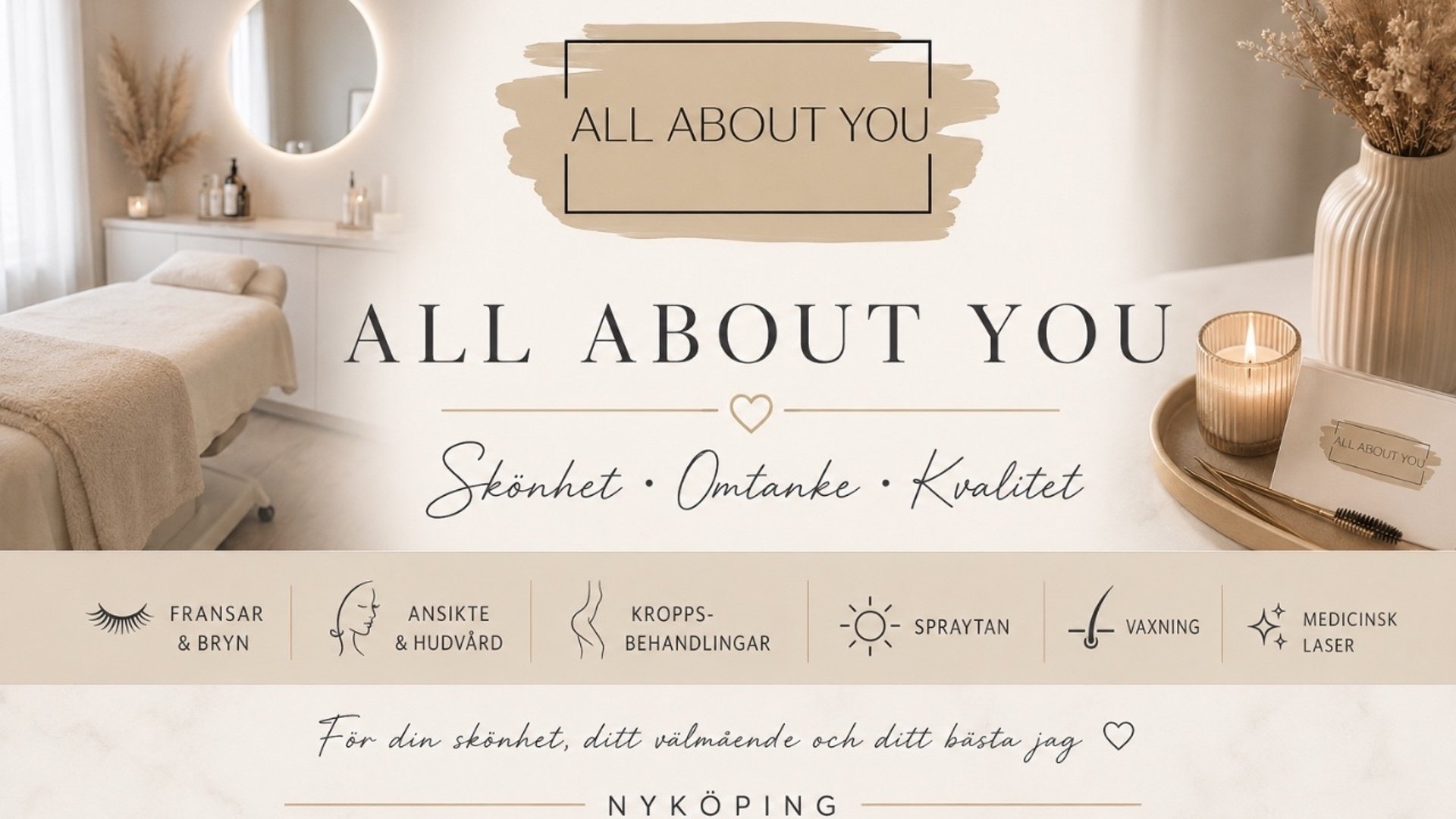 Bild till verksamhet: Salong All About You 