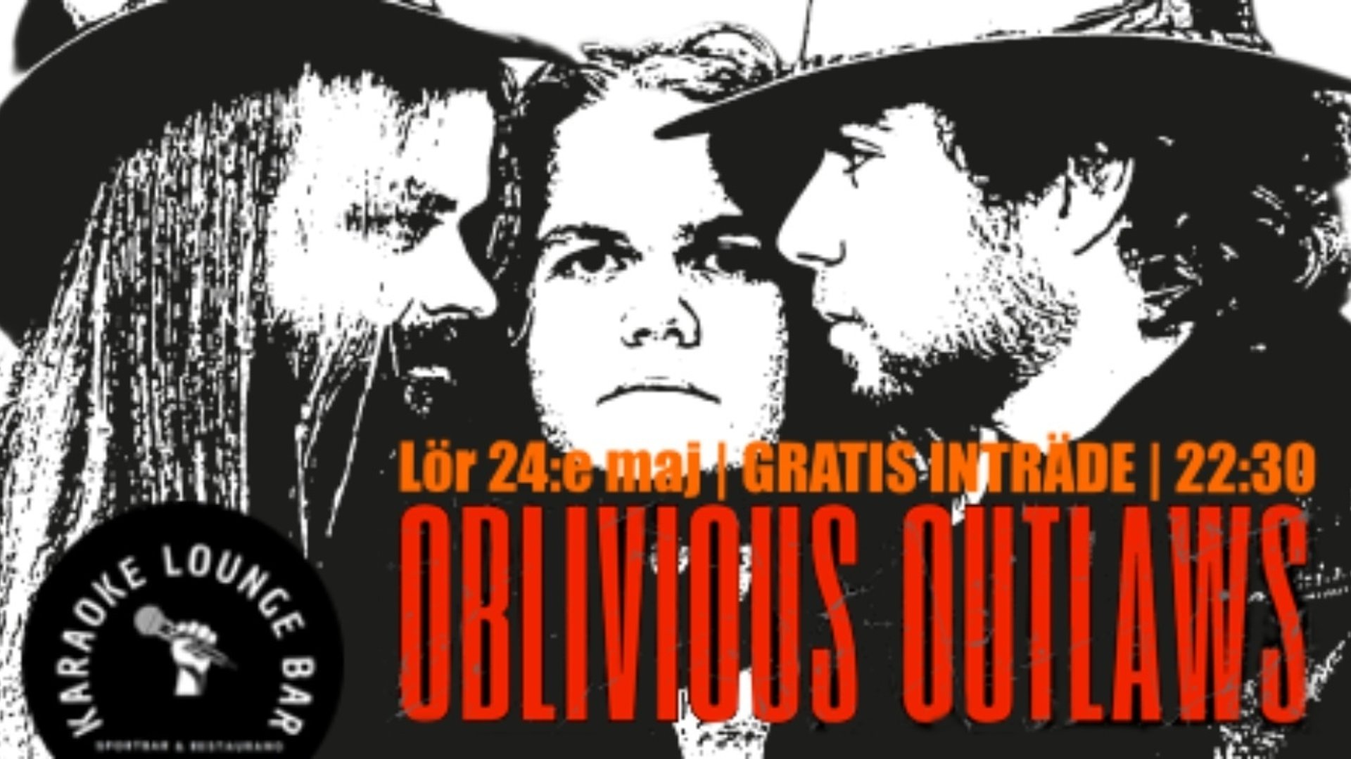 Livespelning med Oblivious Outlaws
