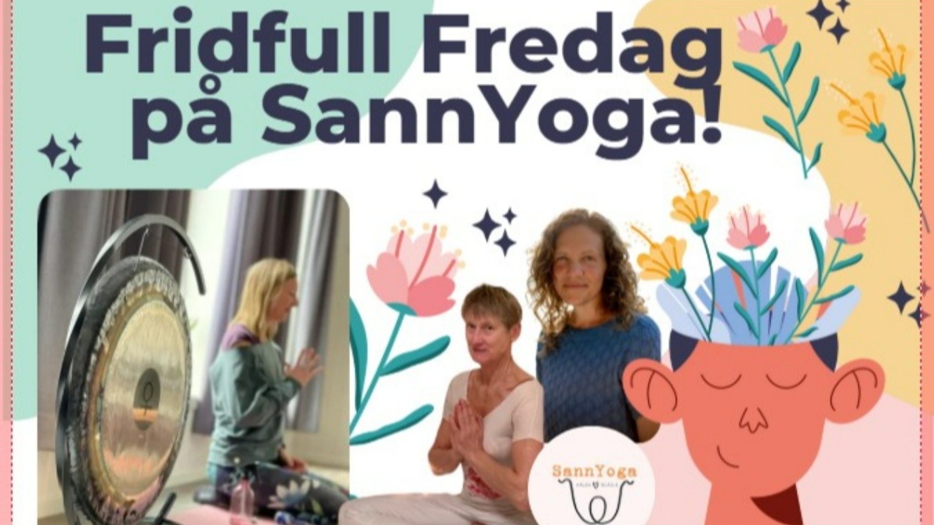  Kom till oss på Sannyoga för ett skönt avslut på veckan och landa mjukt inför helgen.