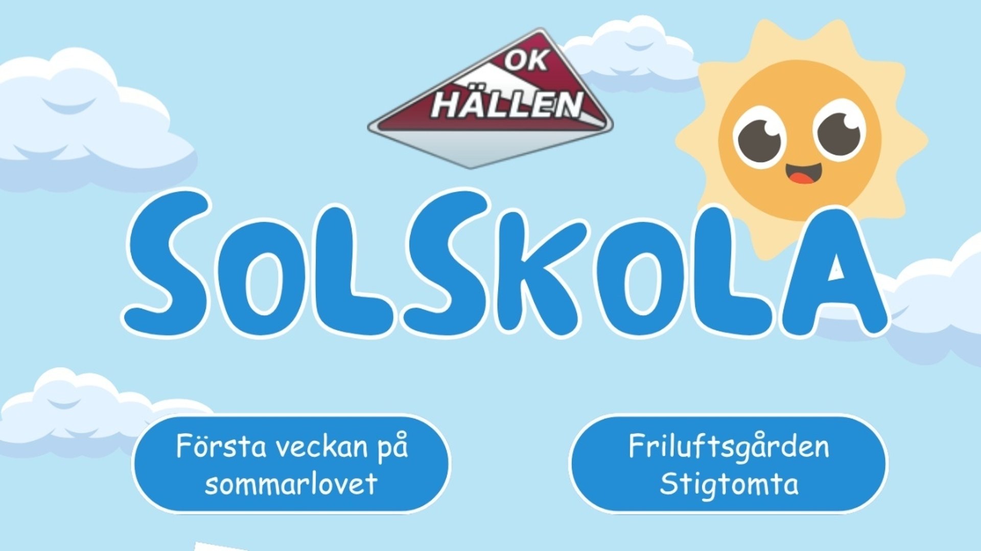 Välkommen till OK Hällens skolskola!