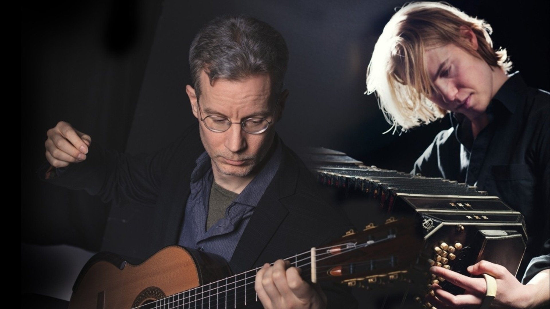 David Härenstam, gitarr och Jens Lundberg, bandoneon
