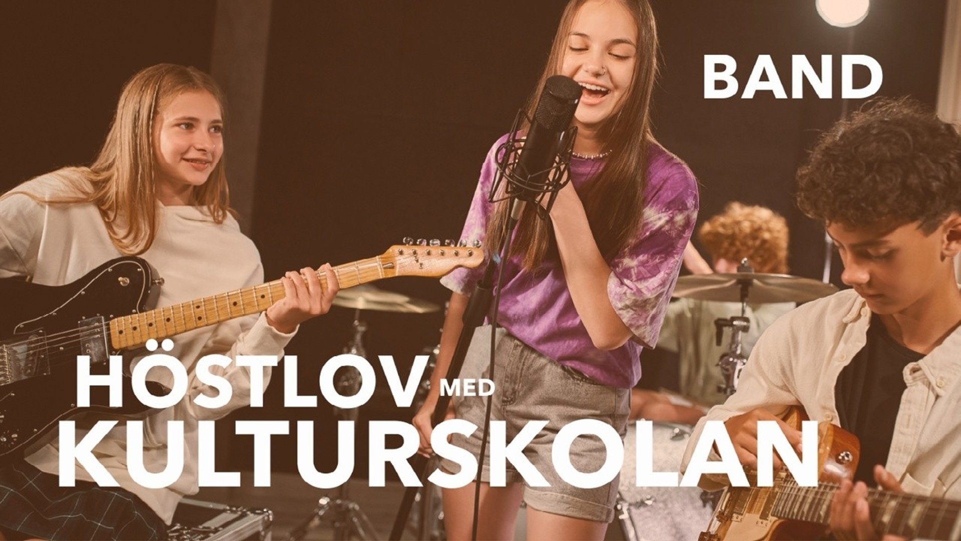 Barn som spelar. Höstlov med kulturskolan 