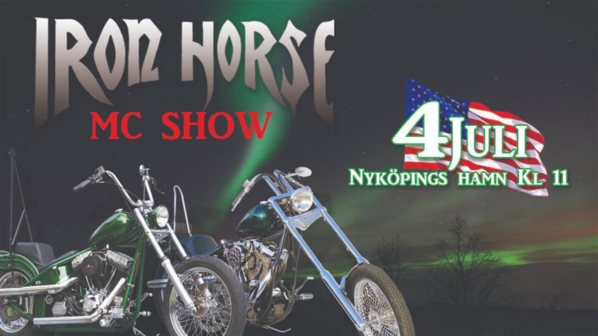 Iron Horse MC show i Nyköpings hamn