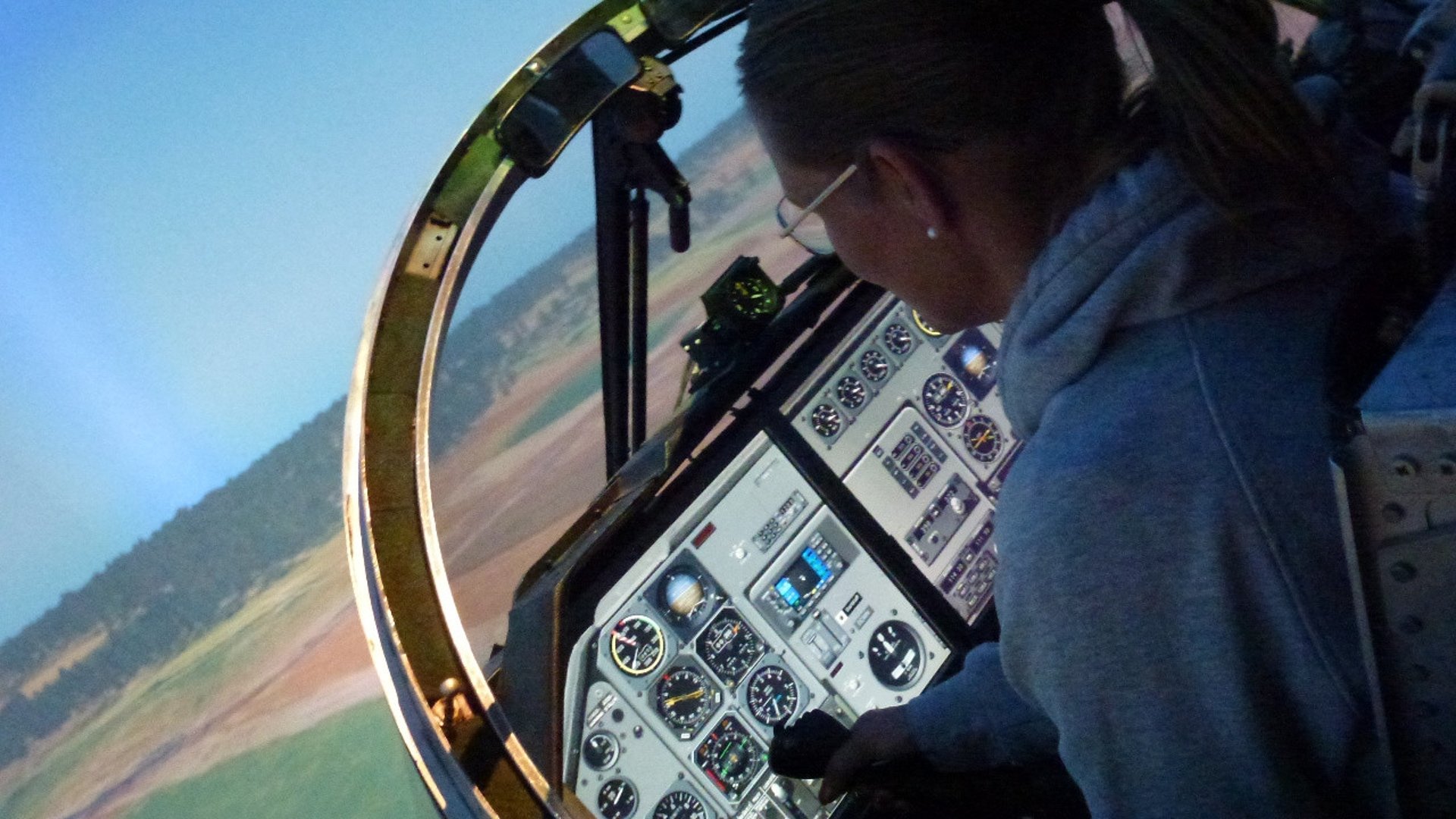 SK60-simulator på F11 Museum