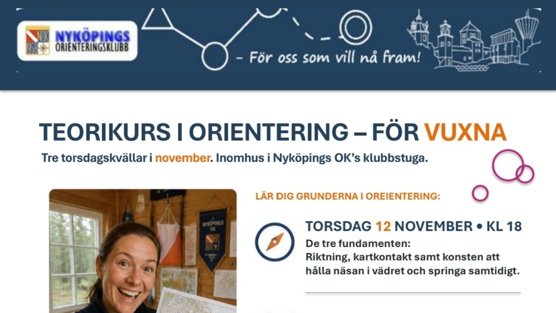 Lär dig orientera som vuxen