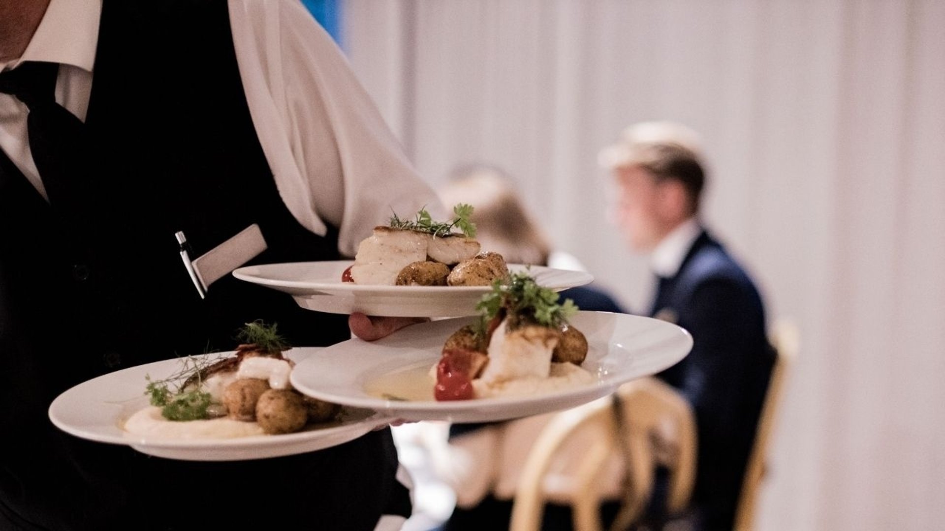 Dagens lunch på Blommenhof