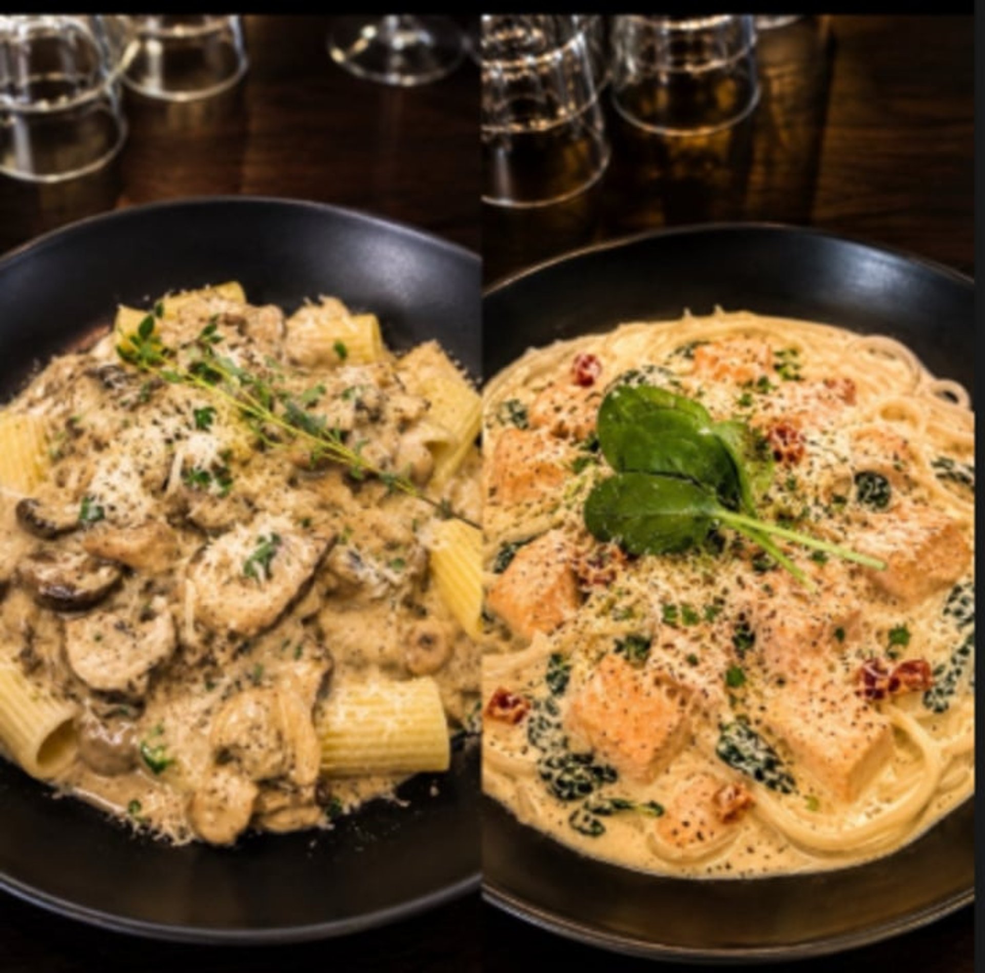 Italiensk Pastalunch på LL'Amice