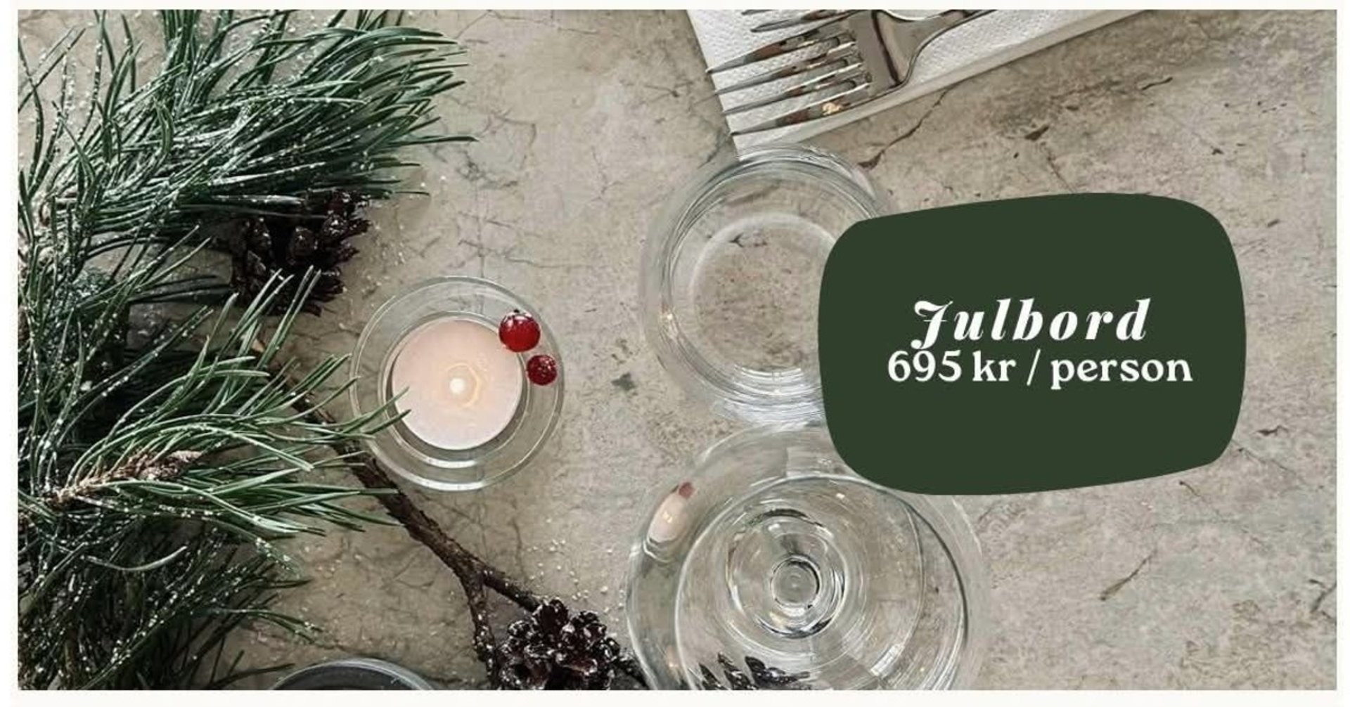 Julbord på Kiladalens golfklubb