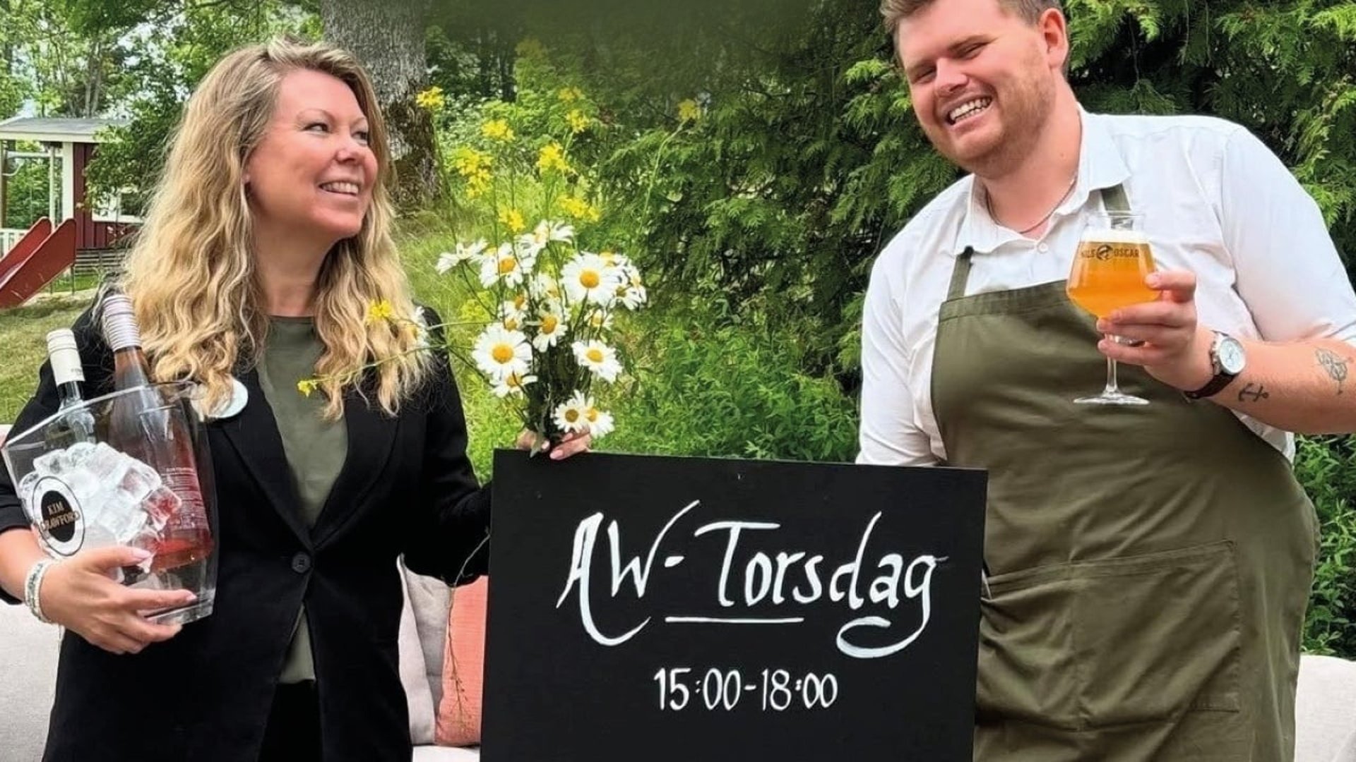 Torsdags AW på Blommenhof