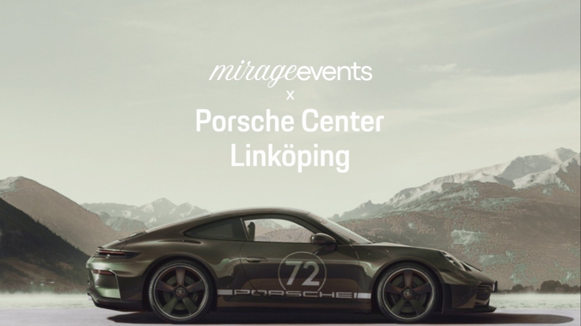 Porsche x Mirage Events på Destination Svärdsklova