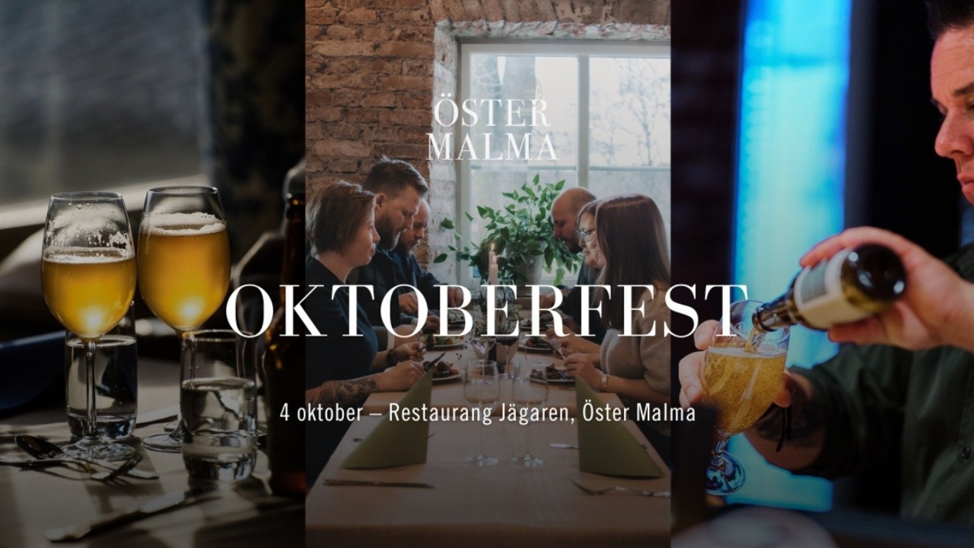 Oktoberfest på Öster Malma, Restaurang Jägaren 4 oktober