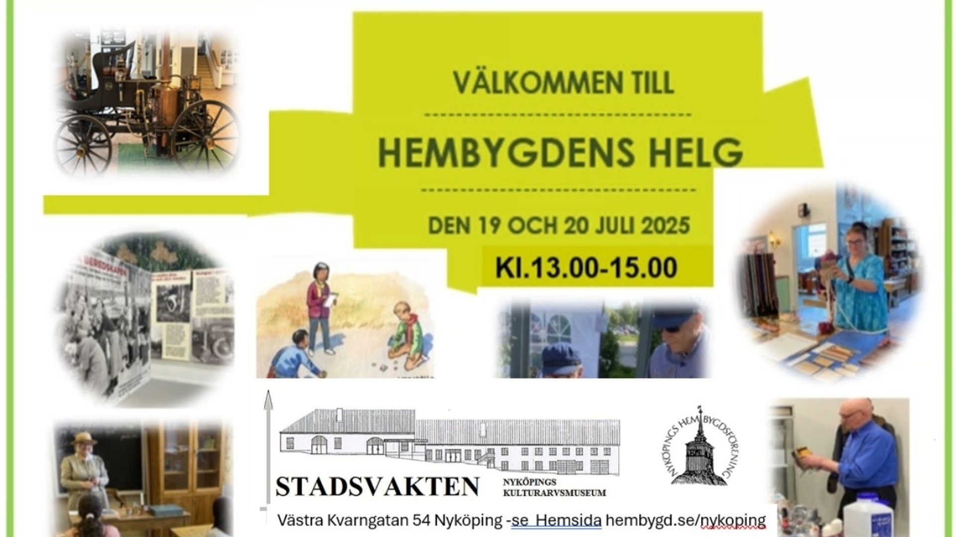 Familjedag i  och utanför Stadsvakten