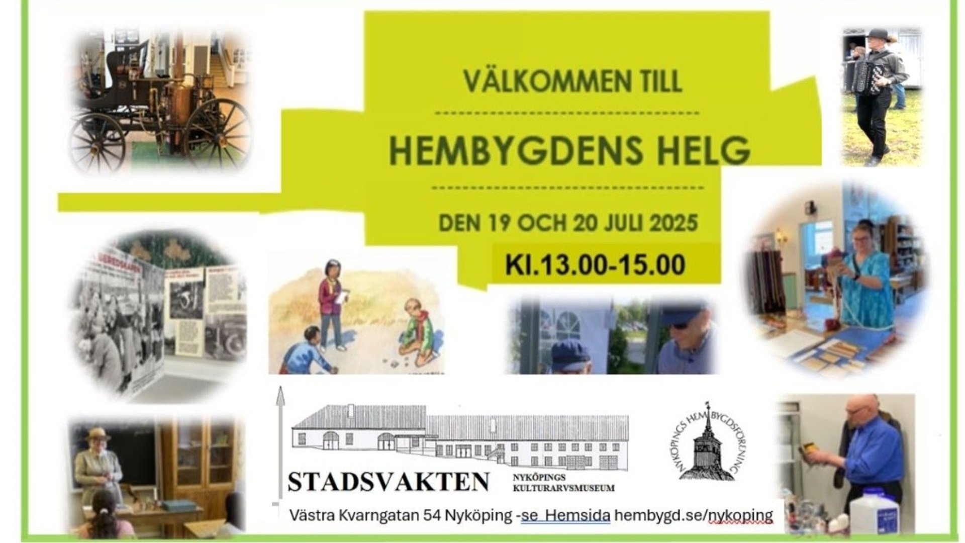 Familjedag i  och utanför Stadsvakten