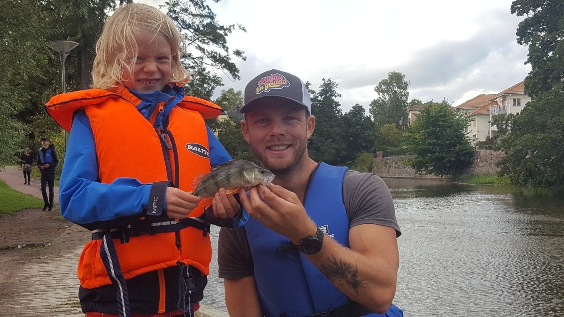 Fiskeglädje vid Tovastugan