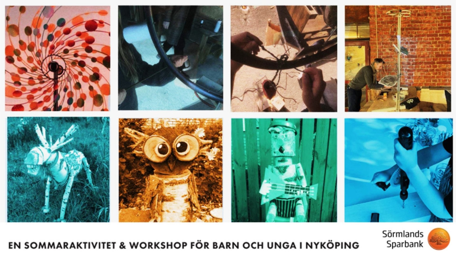 Välkommen till en kreativ och hållbar sommaraktivitet för barn och unga i Nyköping!