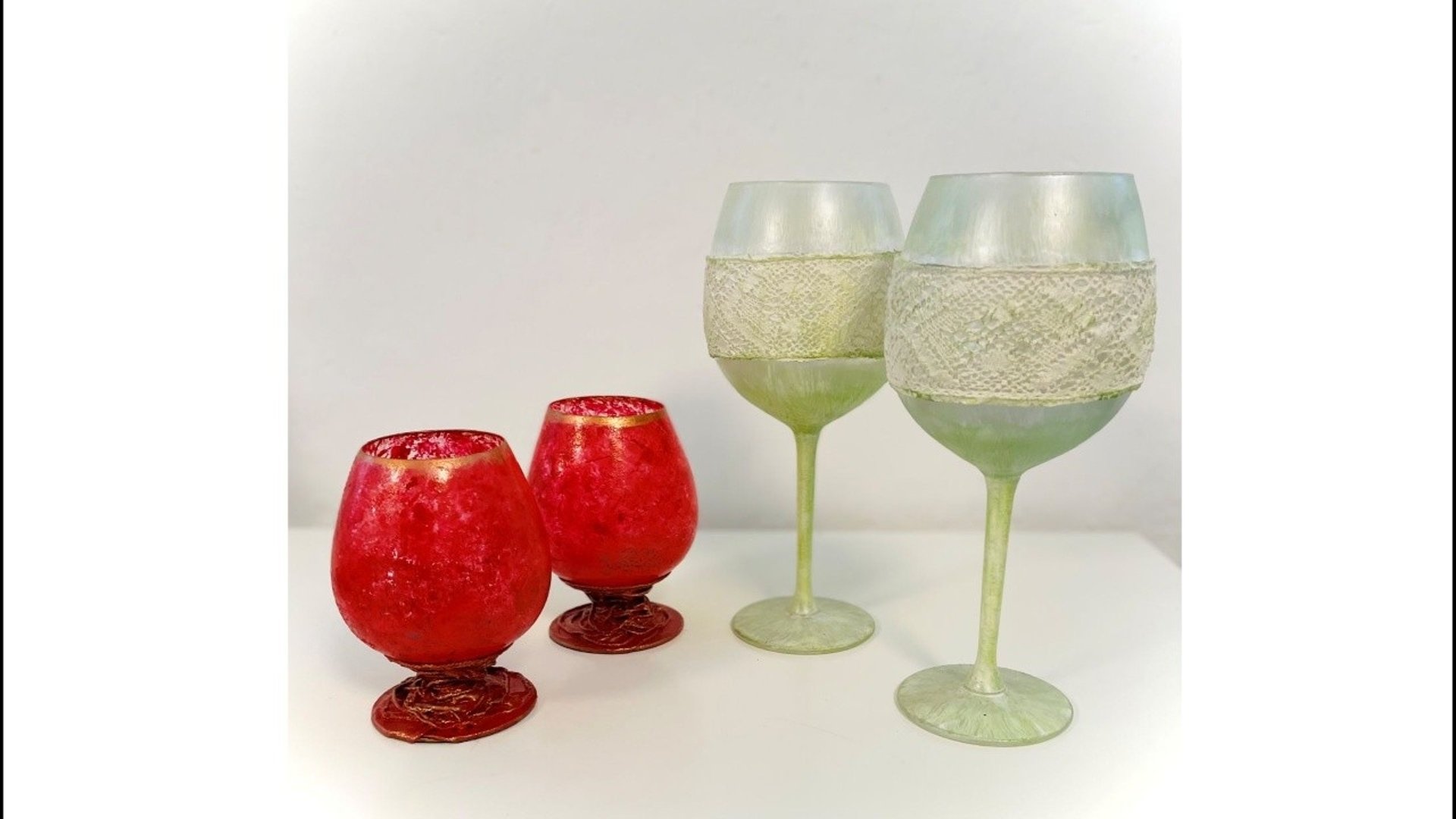 Höstlovskul - Dekorativa glas