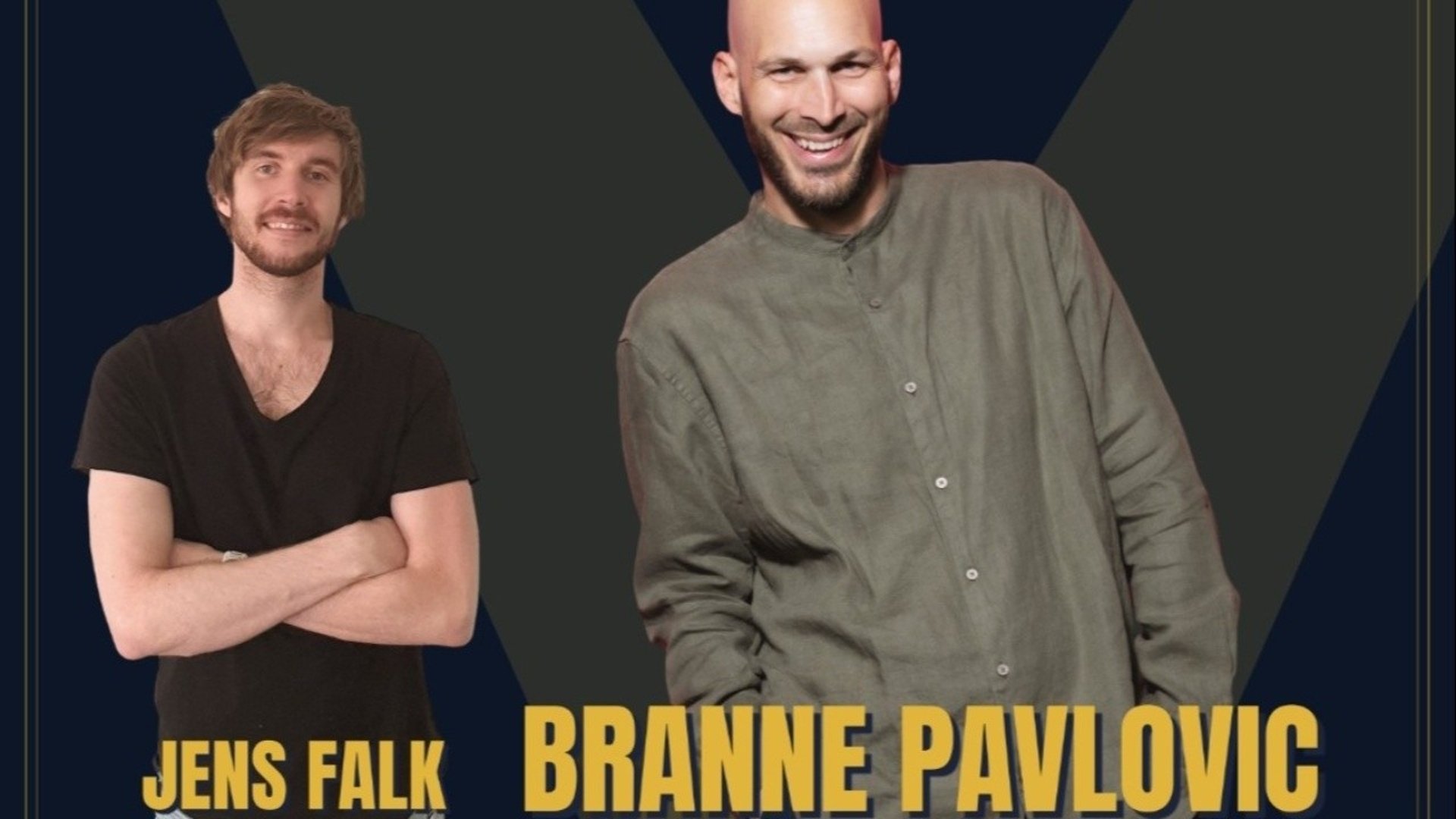Jens falk och Branne Pavlovic