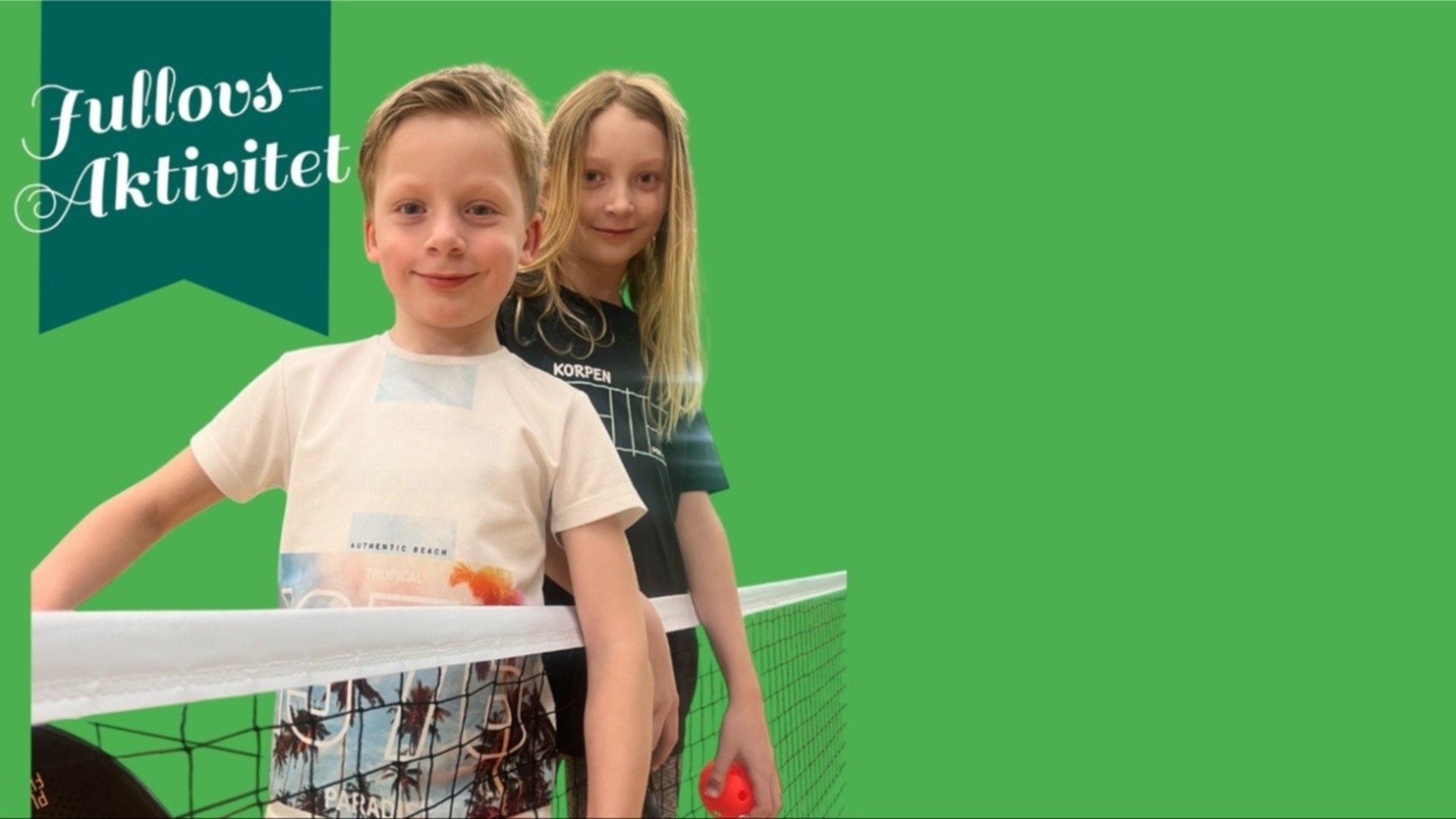 Gratis racketsport för barn & unga hos Gumshallen 28 december