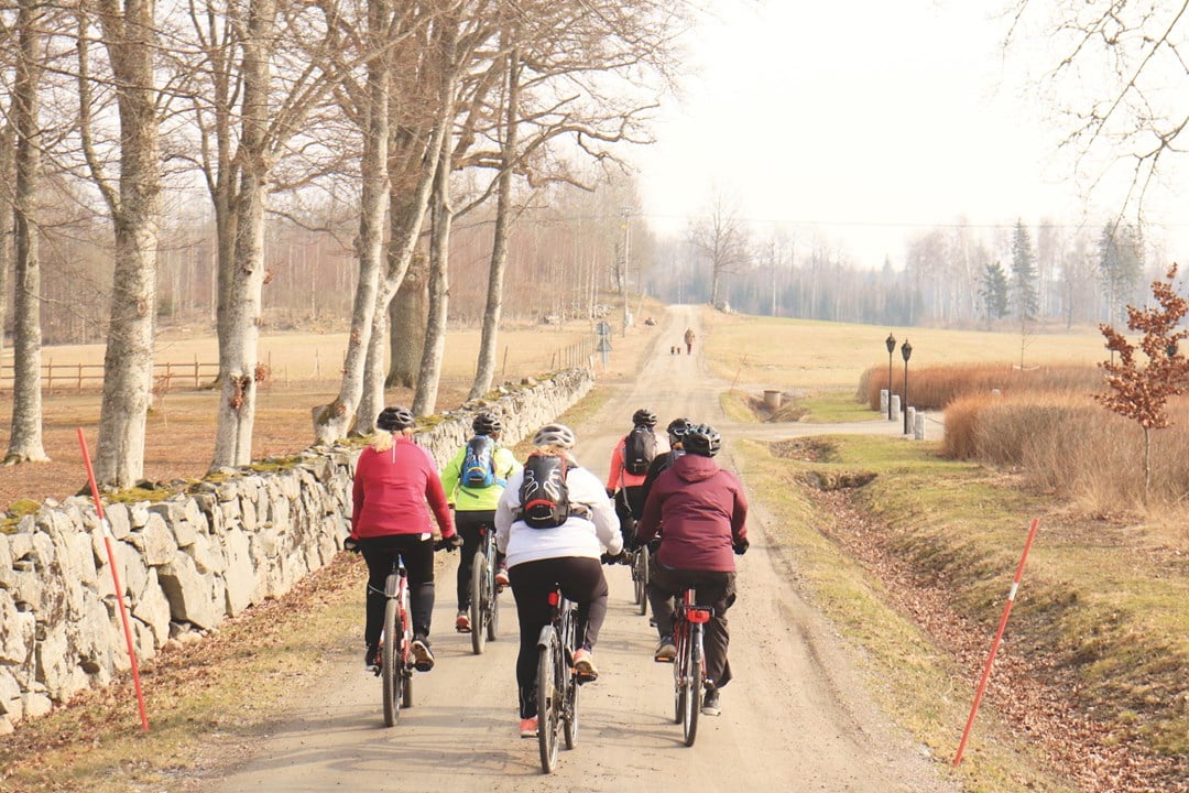 Cykla omkring vackra Ericsbergs slott