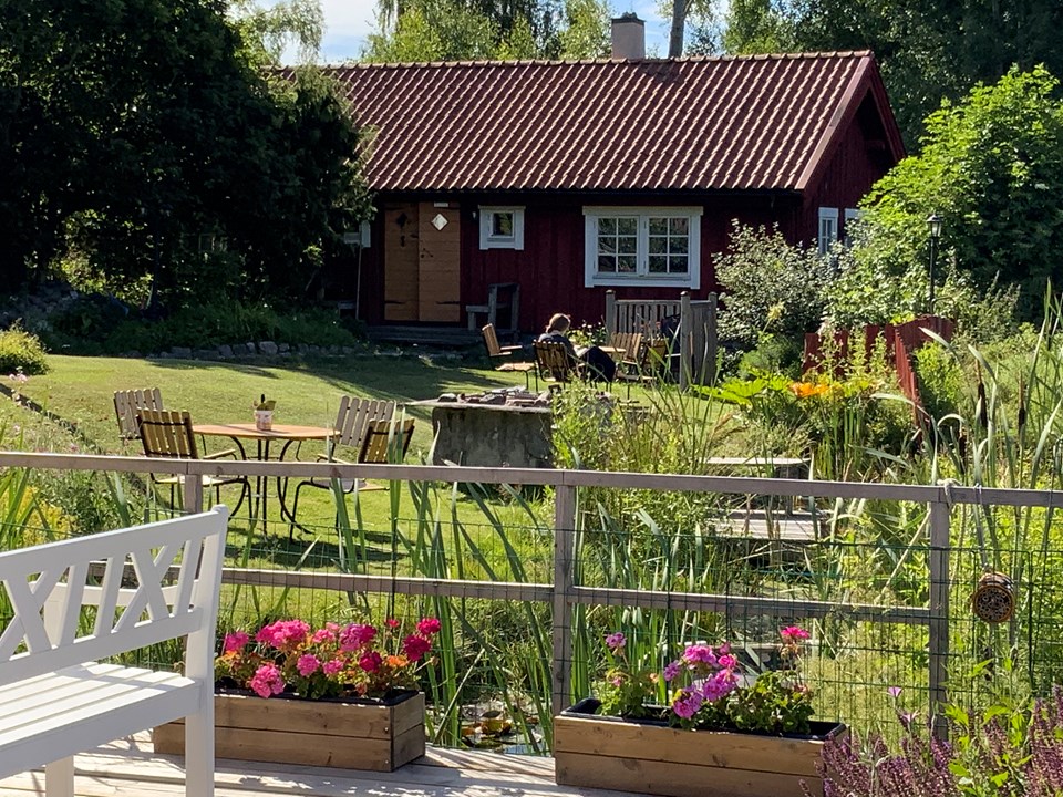 Bed & Breakfast i trädgårdsmiljö 