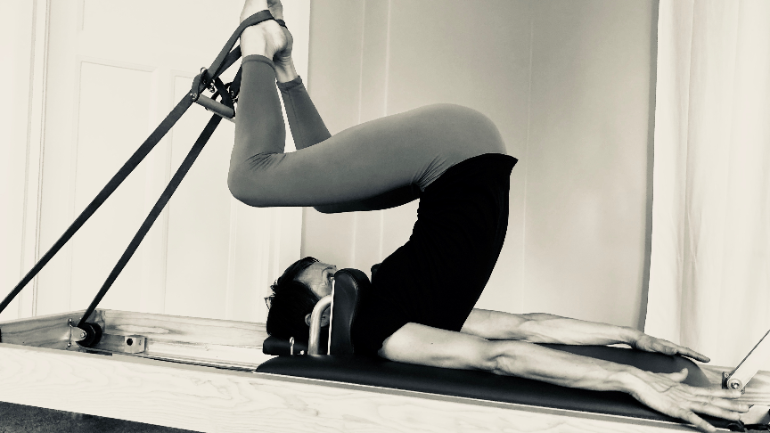 En pilates övning 
