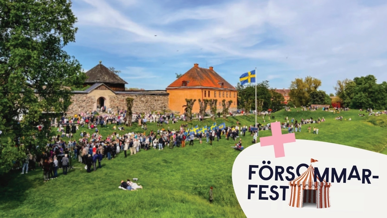 Illsutrationsbild för Nationaldag med Försommarfest