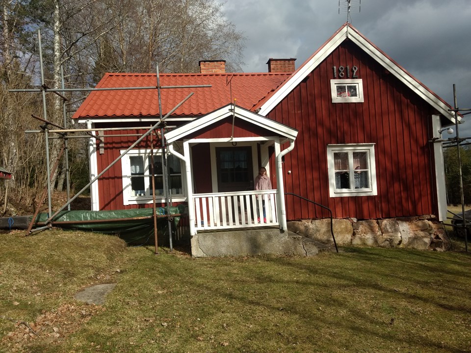 Ett rött hus