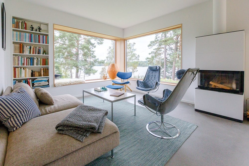 Bild till verksamhet: Designvilla att hyra vid sjö med bastu1