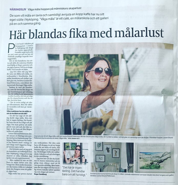 Bild till verksamhet: Våga måla - café2